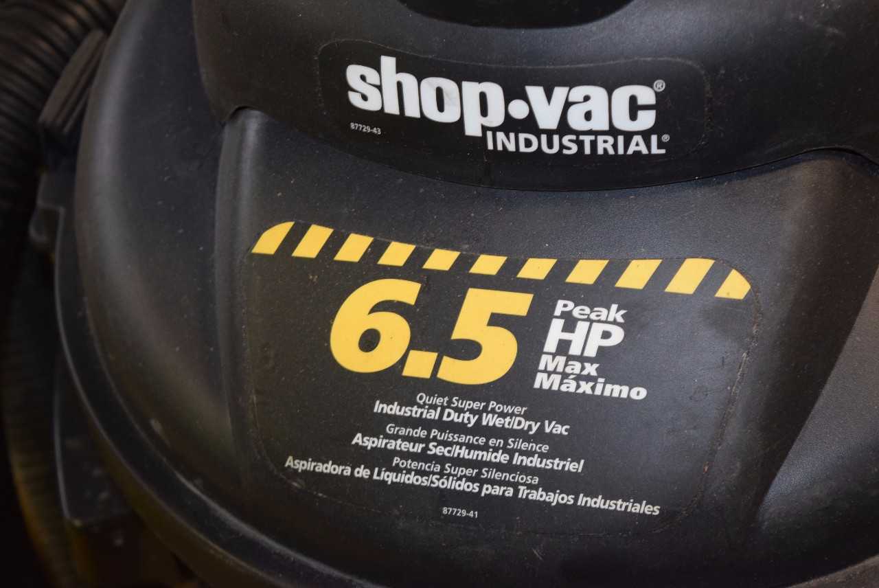 SHOP VAC 6.5 HP 92M650C VACUUM CLEANER - MISCELLANEOUS