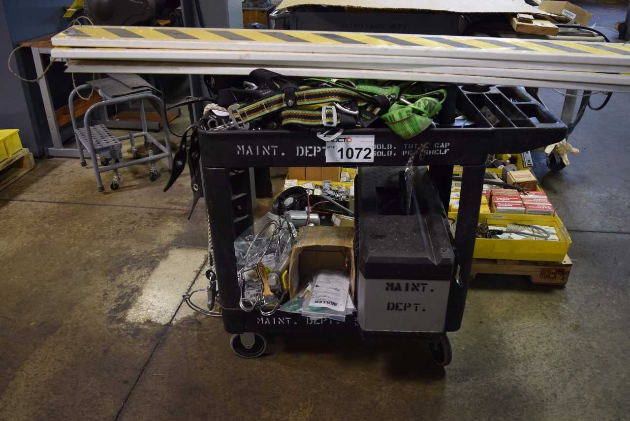 PLASTIC ROLLING CART WITHOUT CONTENTS - MISCELLANEOUS