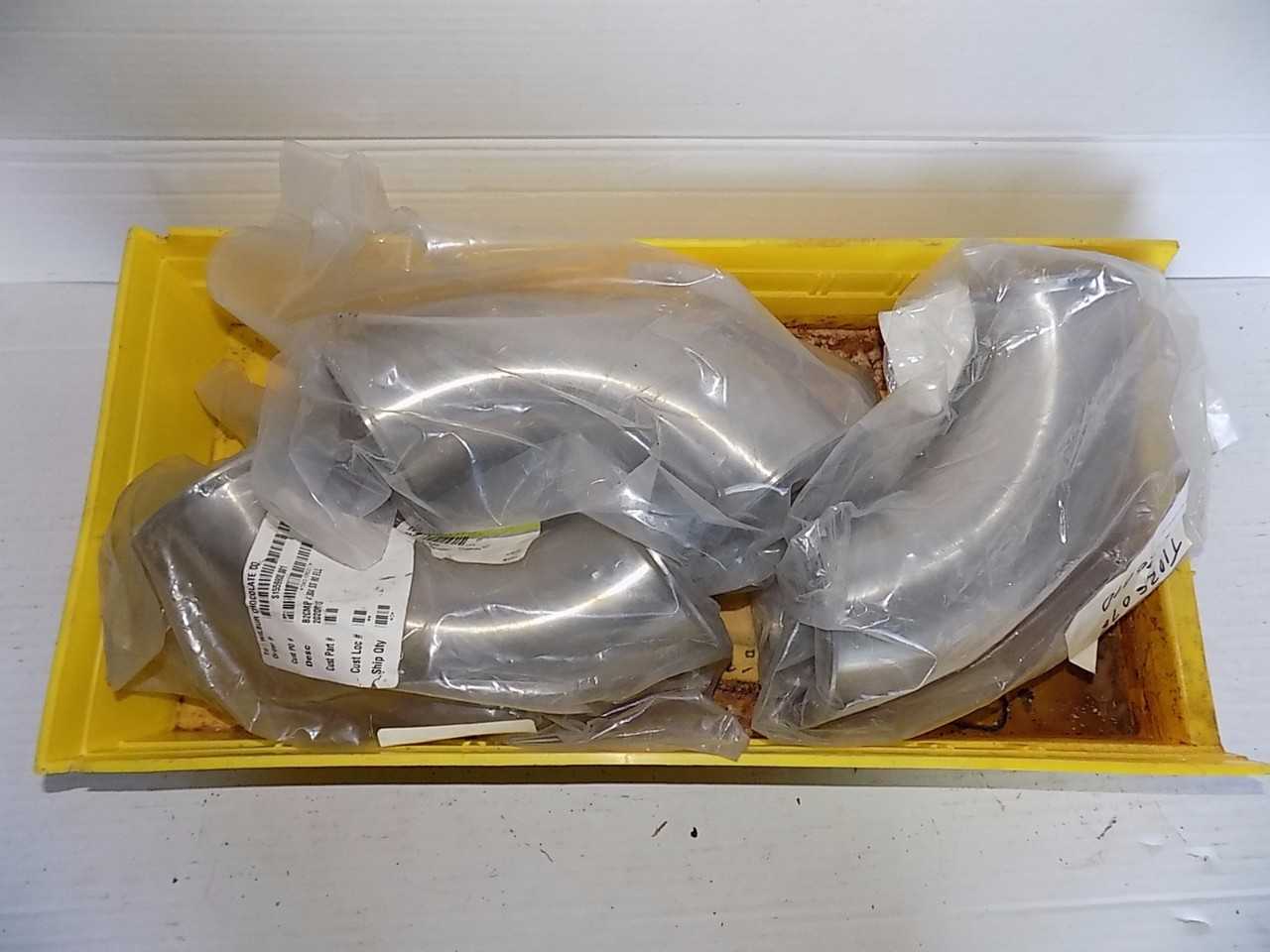 LOT OF 3 4" STAINLESS SANITARY ELBOWS - MISCELLANEOUS