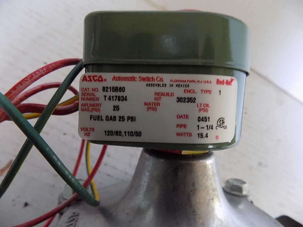LOT OF 3 ASCO PNEUMATIC VALVES - MISCELLANEOUS
