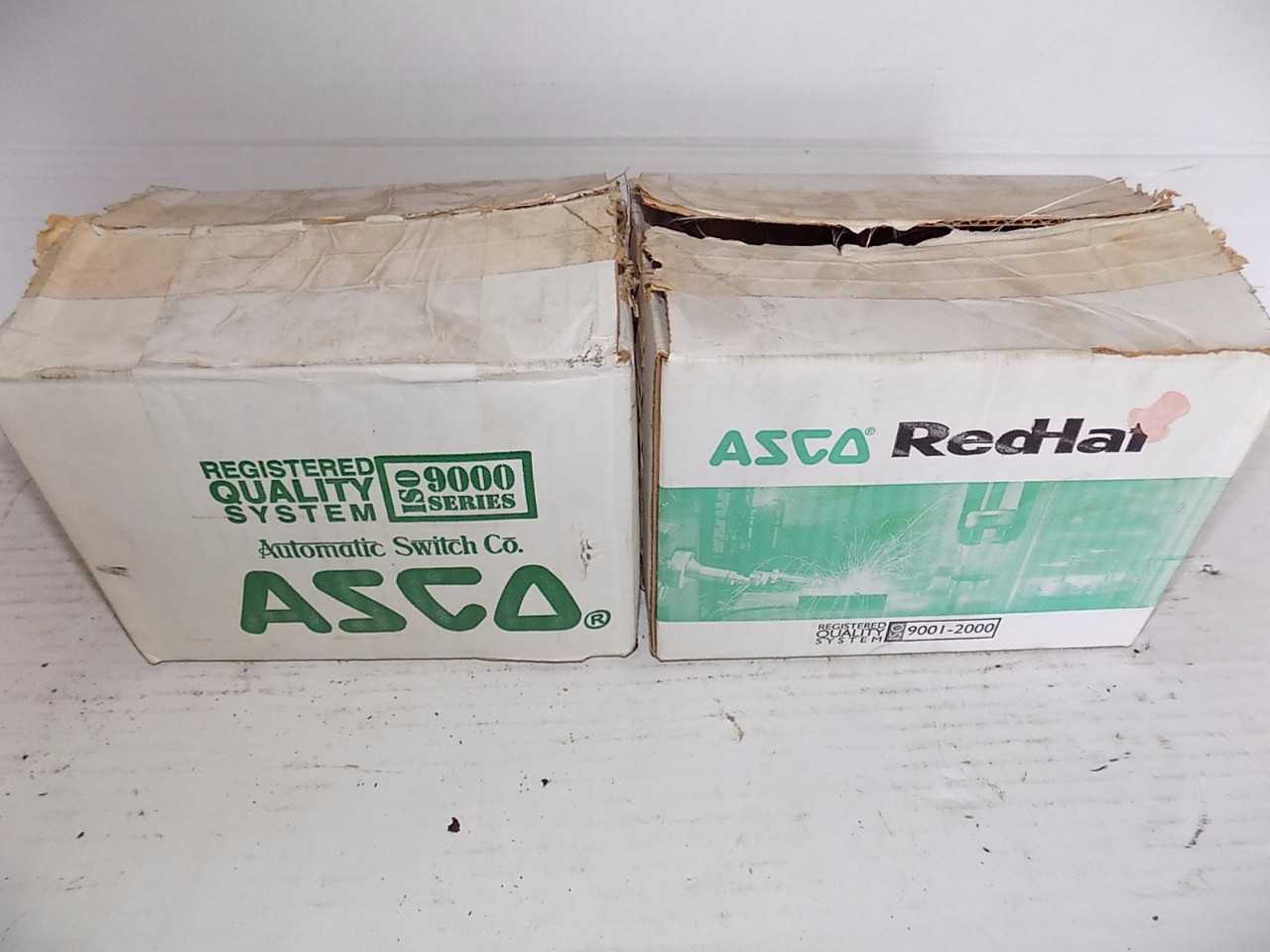 LOT OF 2 ASCO BRASS SOLINOID VALVES  - MISCELLANEOUS