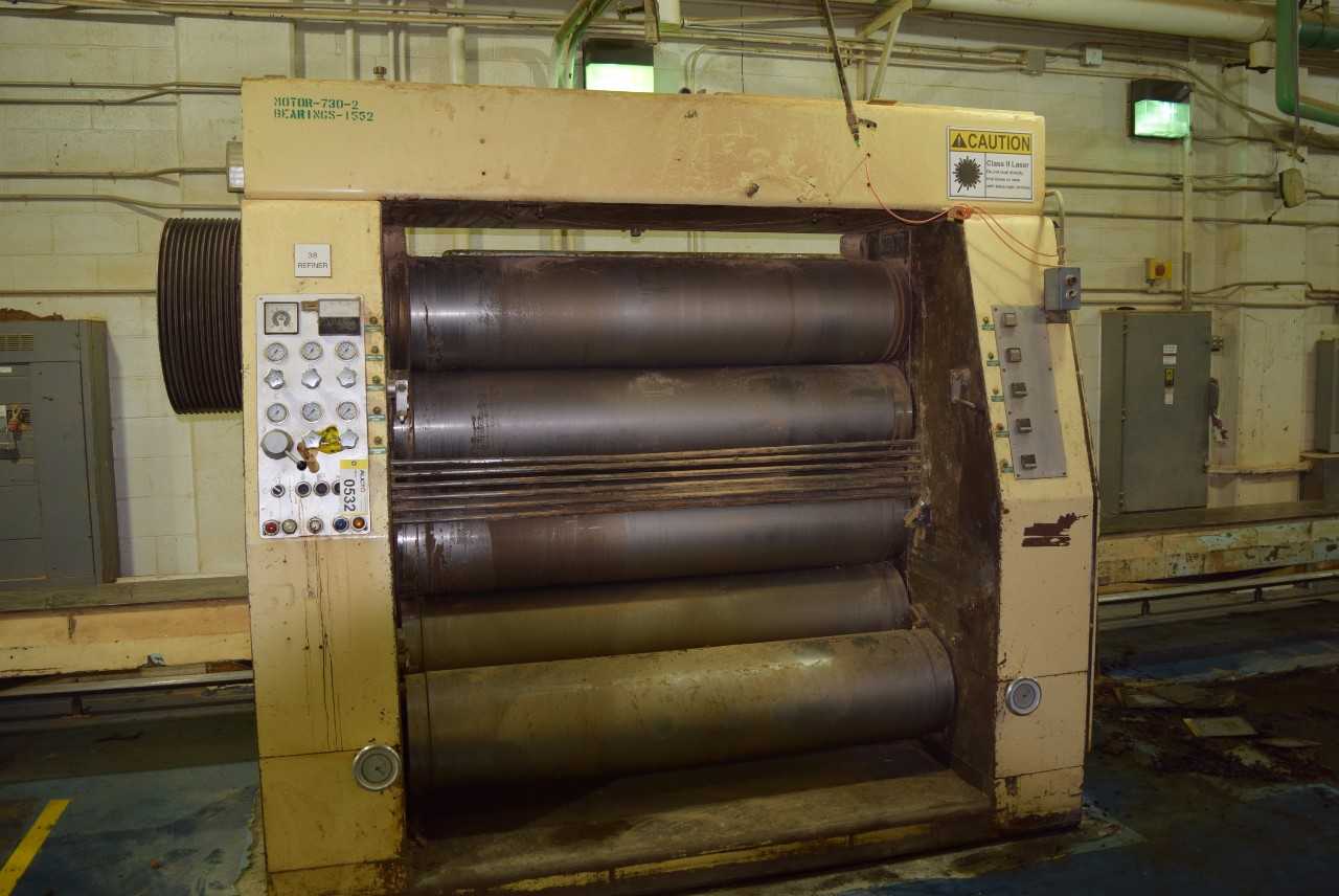 BUHLER SFL 1800 CHOCOLATE GRINDER REFINER #, 5 ROLL 400X1800MM - MISCELLANEOUS