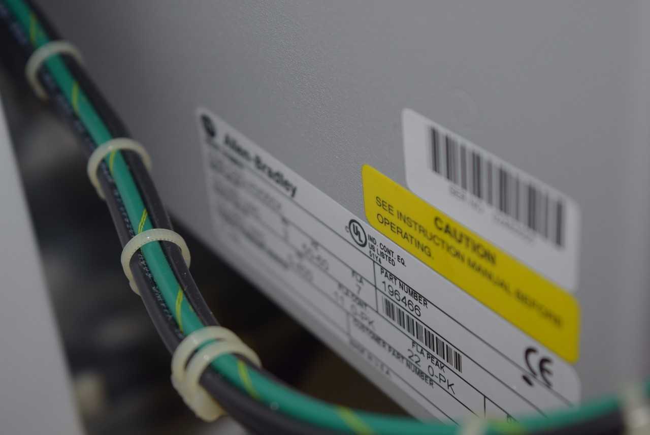 ALLEN BRADLEY ULTRA 3000I 230 / 460 VAC SERVO DRIVE, ALLEN BRADLEY 1606-XL POWER SUPPLY - MISCELLANEOUS