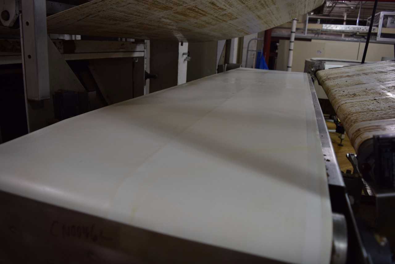 20" WIDE CONVEYOR SYSTEM WITH GEAR MOTOR, ~35 X 110 X 49" - MISCELLANEOUS
