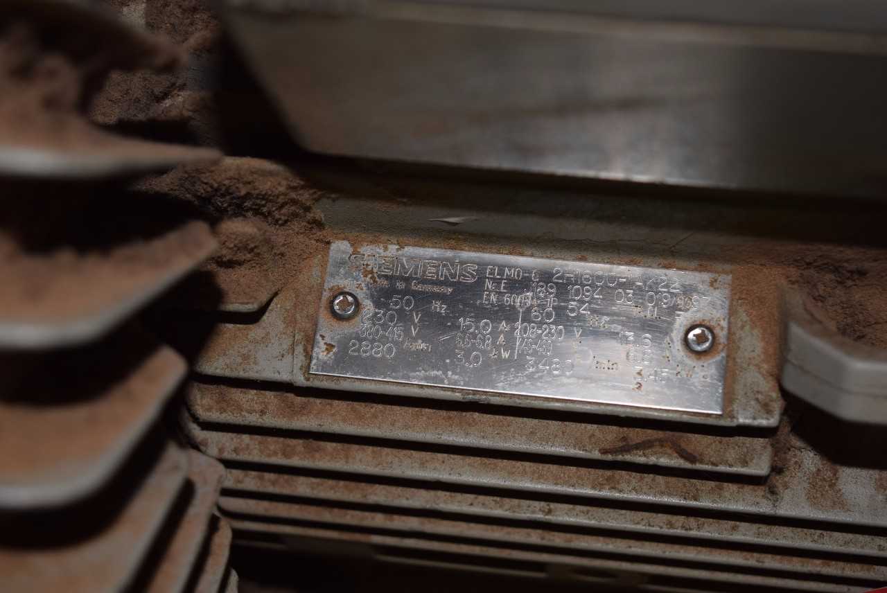 SIEMENS 3 KW 230 / 460 V BLOWER - MISCELLANEOUS