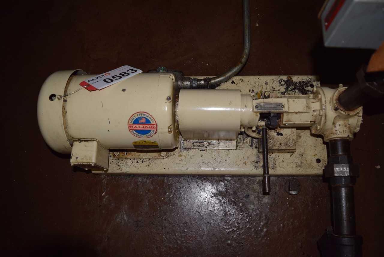 VIKING HL125 PUMP MOTOR BALDOR 3 HP ELECTRIC MOTOR - MISCELLANEOUS
