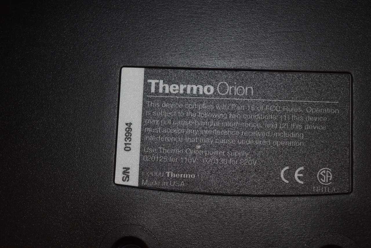 THERMO ORION MODEL 370 PERPHECT LOGR TEMPERATURE COMPENSATION METERS - MISCELLANEOUS