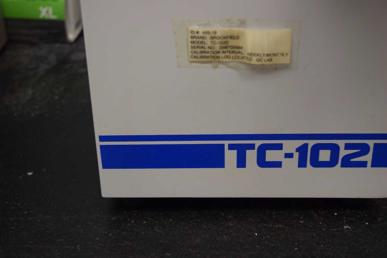 BROOKFIELD TC-102D CIRCULATING BATH - MISCELLANEOUS
