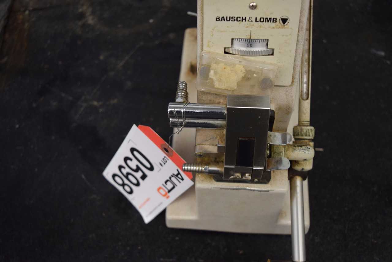 BAUSCH & LOMB MODEL 33.45.58 3L BENCH TYPE ABBE REFRACTOMETER - MISCELLANEOUS