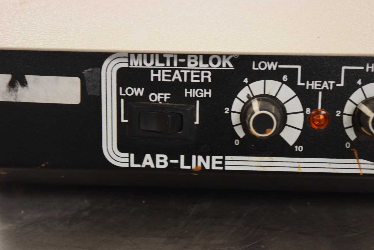 LAB-LINE MODEL 2056 MULTI-BLOK HEATER - MISCELLANEOUS