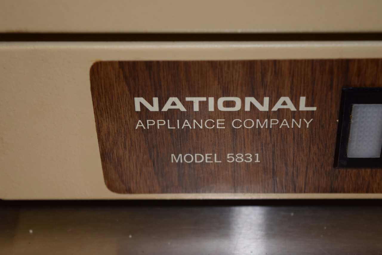 NATIONAL MODEL 5831 VACUUM OVEN - MISCELLANEOUS