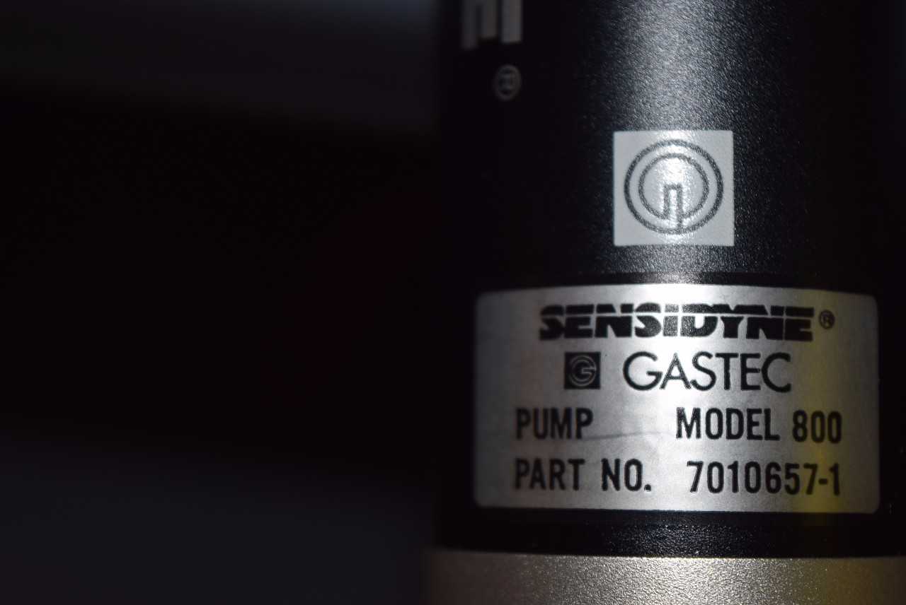 SENSIDYNE MODEL 800 GAS TECH PRECISION GAS DETECTOR SYSTEM - MISCELLANEOUS