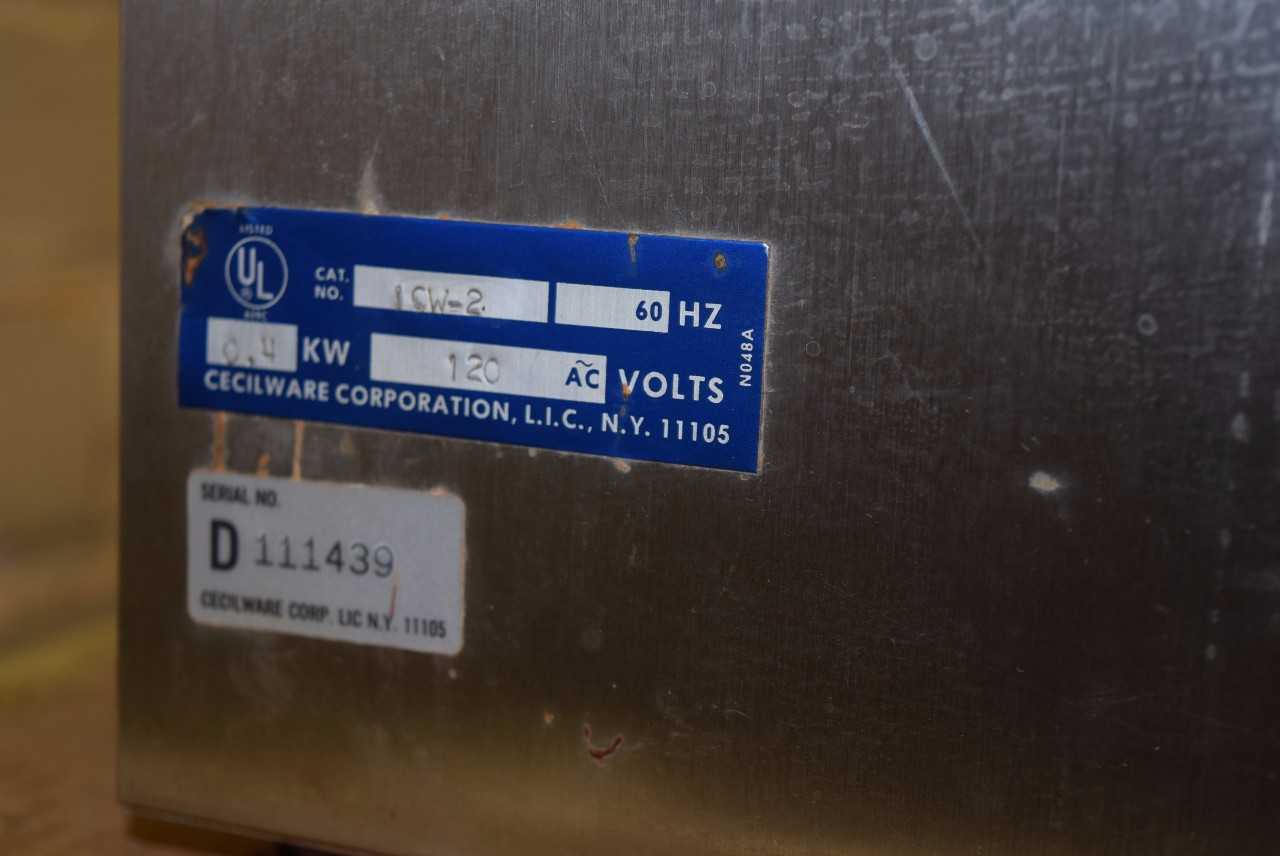 CECILWARE MODEL 1CW-2 HEATER - MISCELLANEOUS