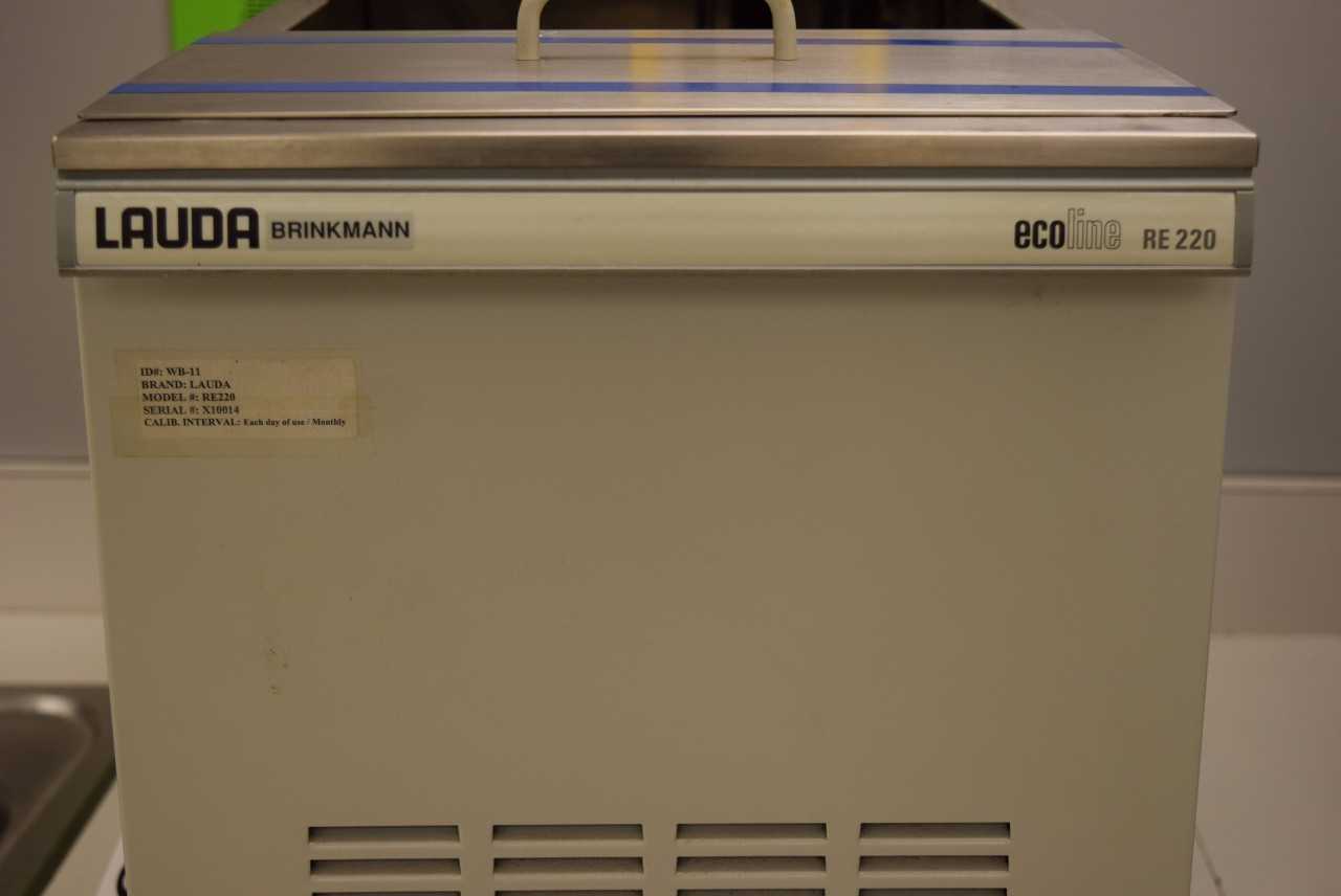 LAUDA BRINKMANN ECOLINE RE220 - MISCELLANEOUS