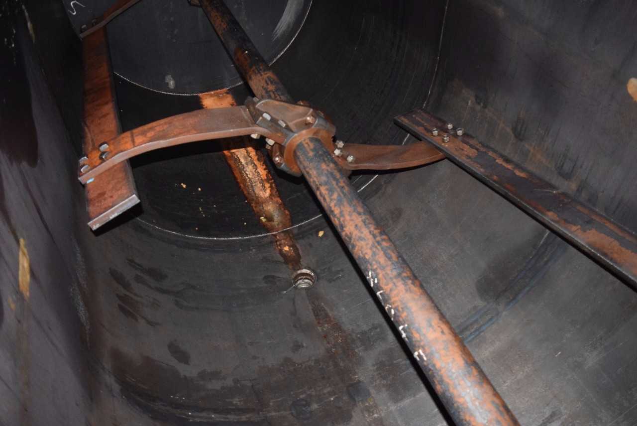 MCCARTER BOTTOM JACKETED STEEL TANK 48 WITH SIDE SCRAPE AGITATOR - MISCELLANEOUS
