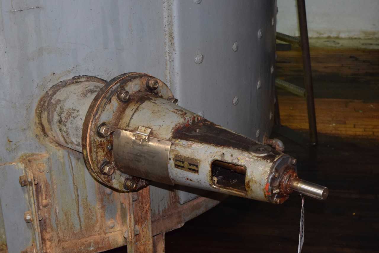 MCCARTER PARTIAL JACKETED STEEL TANK 4 WITH PATTERSON IMPELLER TYPE MIXER - MISCELLANEOUS