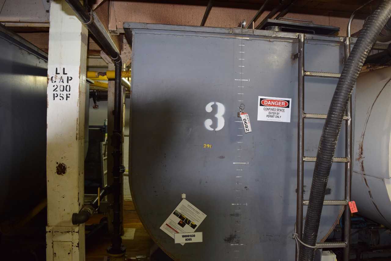 MCCARTER STEEL TANK 3 FULL JACKETED WITH NO AGITATOR 389 CUBIC FEET - MISCELLANEOUS