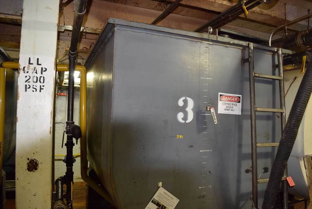 MCCARTER STEEL TANK 3 FULL JACKETED WITH NO AGITATOR 389 CUBIC FEET - MISCELLANEOUS