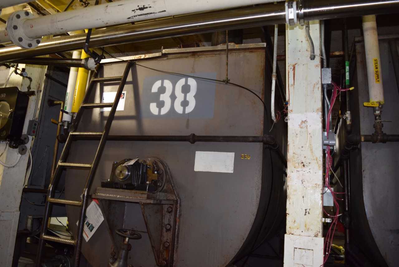 MCCARTER STEEL TANK 38 BOTTOM JACKETED WITH SIDE SCRAPE AGITATOR - MISCELLANEOUS
