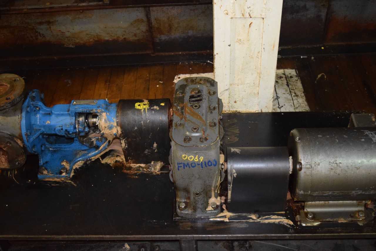 VIKING KK125 GEAR PUMP WITH BALDOR 5 HP MOTOR AND DORRIS GEAR REDUCER - MISCELLANEOUS