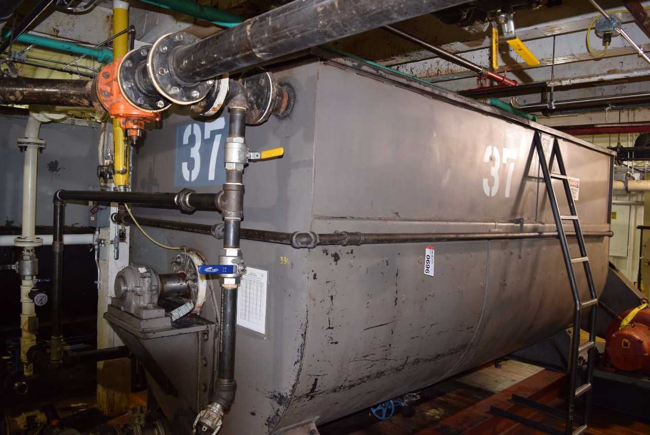 MCCARTER STEEL TANK 37 BOTTOM JACKETED WITH SIDE SCRAPE AGITATOR - MISCELLANEOUS