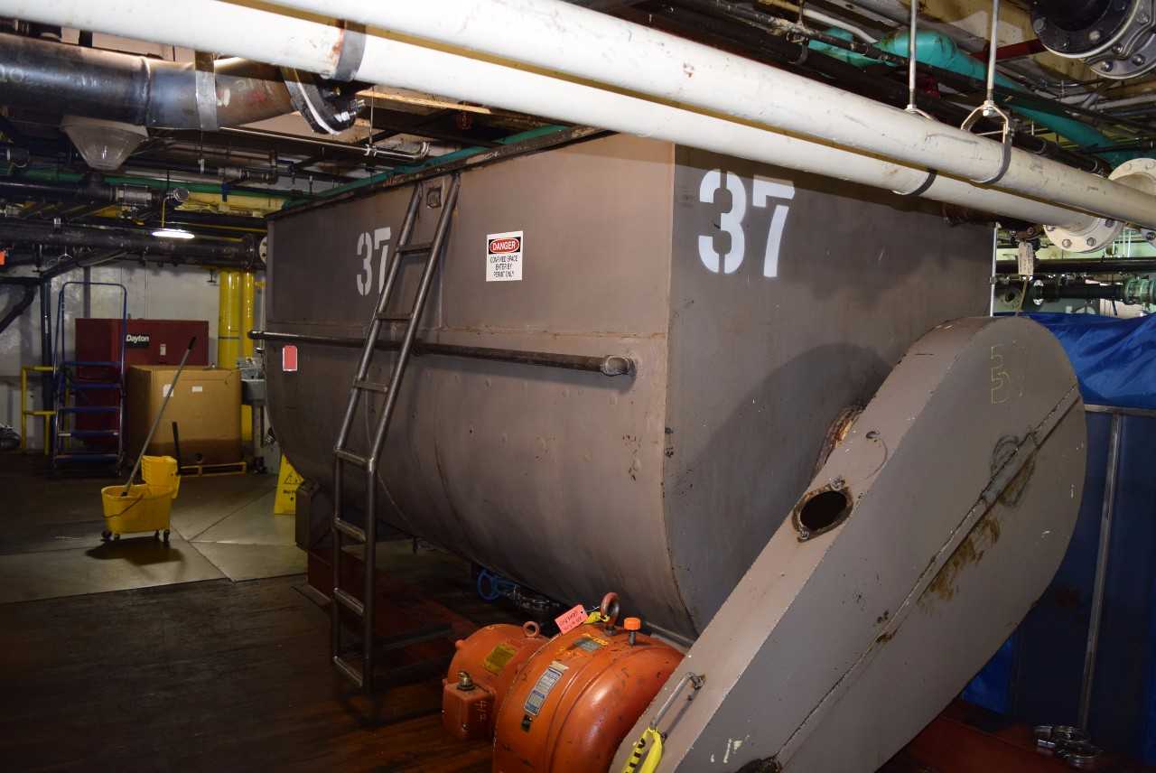 MCCARTER STEEL TANK 37 BOTTOM JACKETED WITH SIDE SCRAPE AGITATOR - MISCELLANEOUS