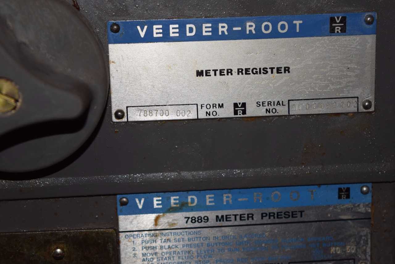 VEEDER ROOT 7889 METERING VALVE - MISCELLANEOUS