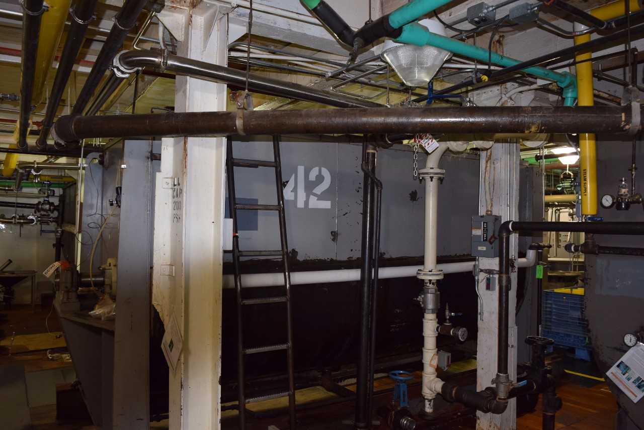 MCCARTER STEEL TANK 42 BOTTOM JACKETED WITH SIDE SCRAPE AGITATOR - MISCELLANEOUS