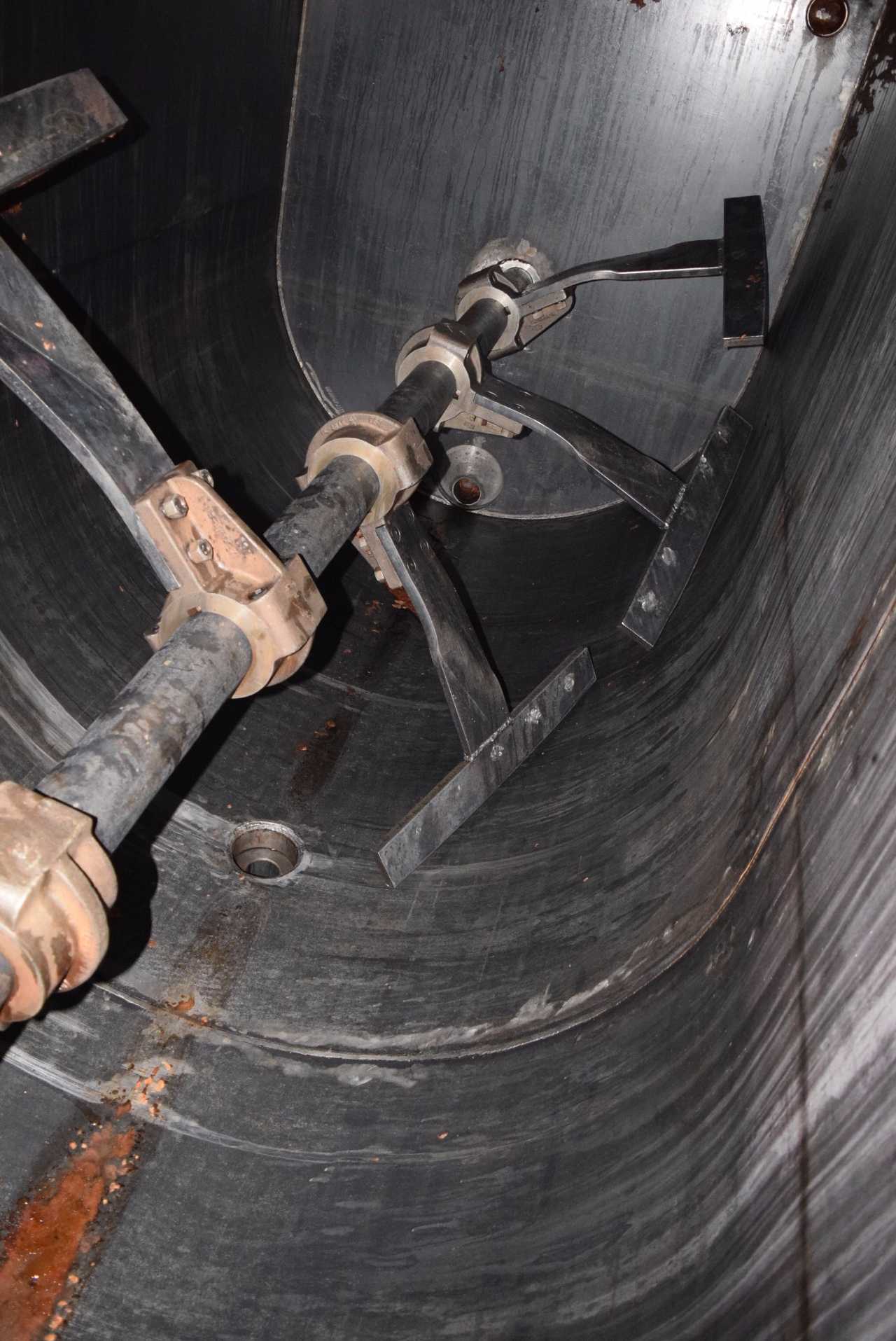MCCARTER STEEL TANK 42 BOTTOM JACKETED WITH SIDE SCRAPE AGITATOR - MISCELLANEOUS