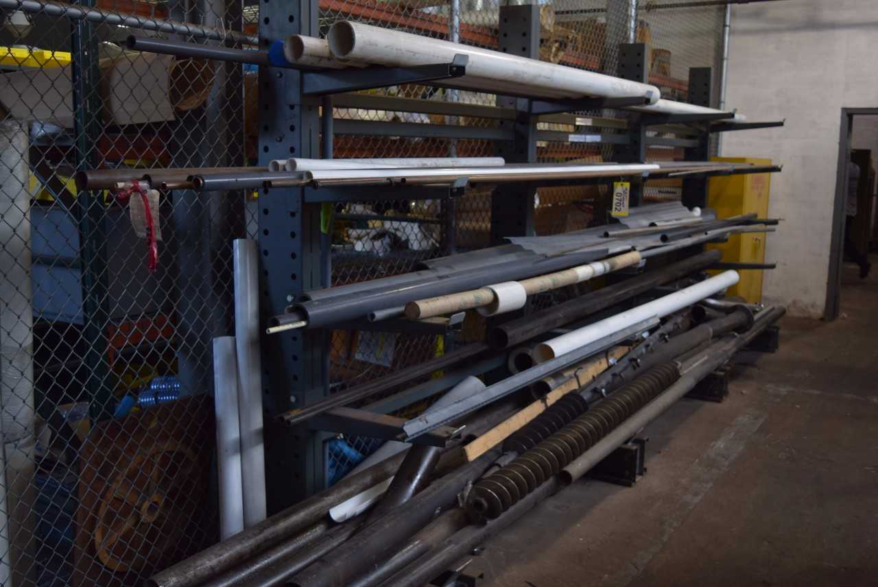 STEEL RACKING 12' X 2' X 18' (CONTENTS NOT INCLUDED) - MISCELLANEOUS