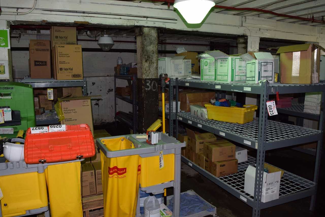 ALL STEEL RACKS - ASSORTED SIZES (CONTENTS NOT INCLUDED) - MISCELLANEOUS