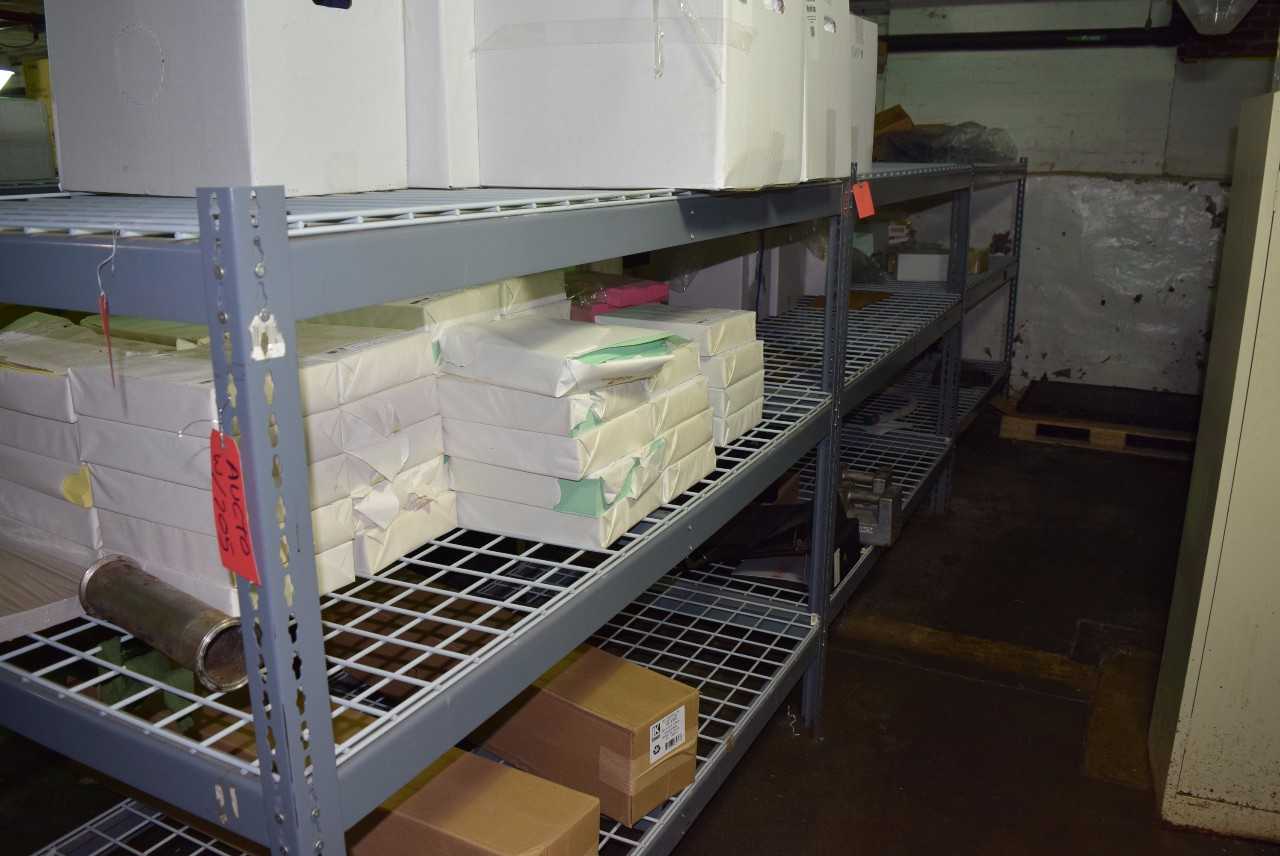 ALL STEEL RACKS - ASSORTED SIZES (CONTENTS NOT INCLUDED) - MISCELLANEOUS