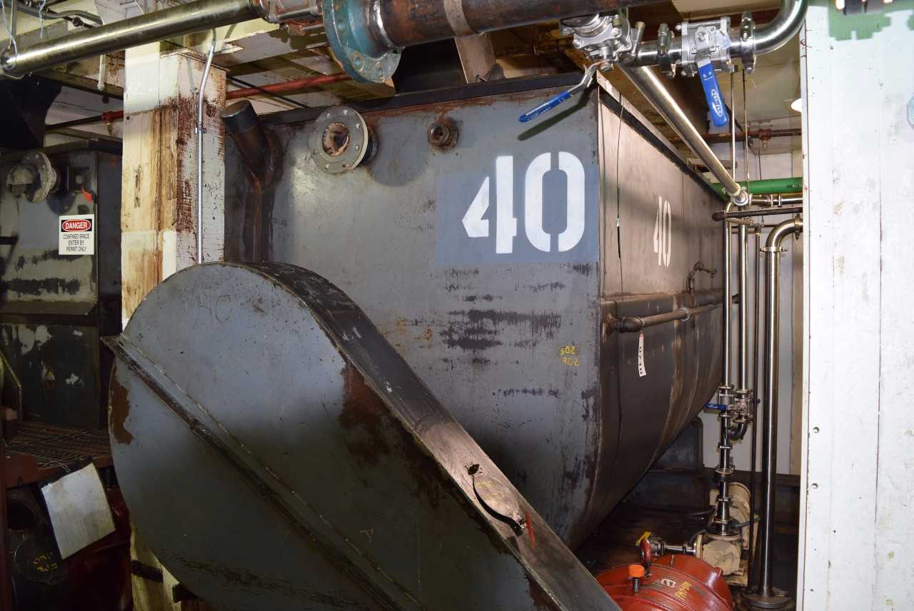 MCCARTER STEEL TANK 40 BOTTOM JACKETED WITH SIDE SCRAPE AGITATOR - MISCELLANEOUS