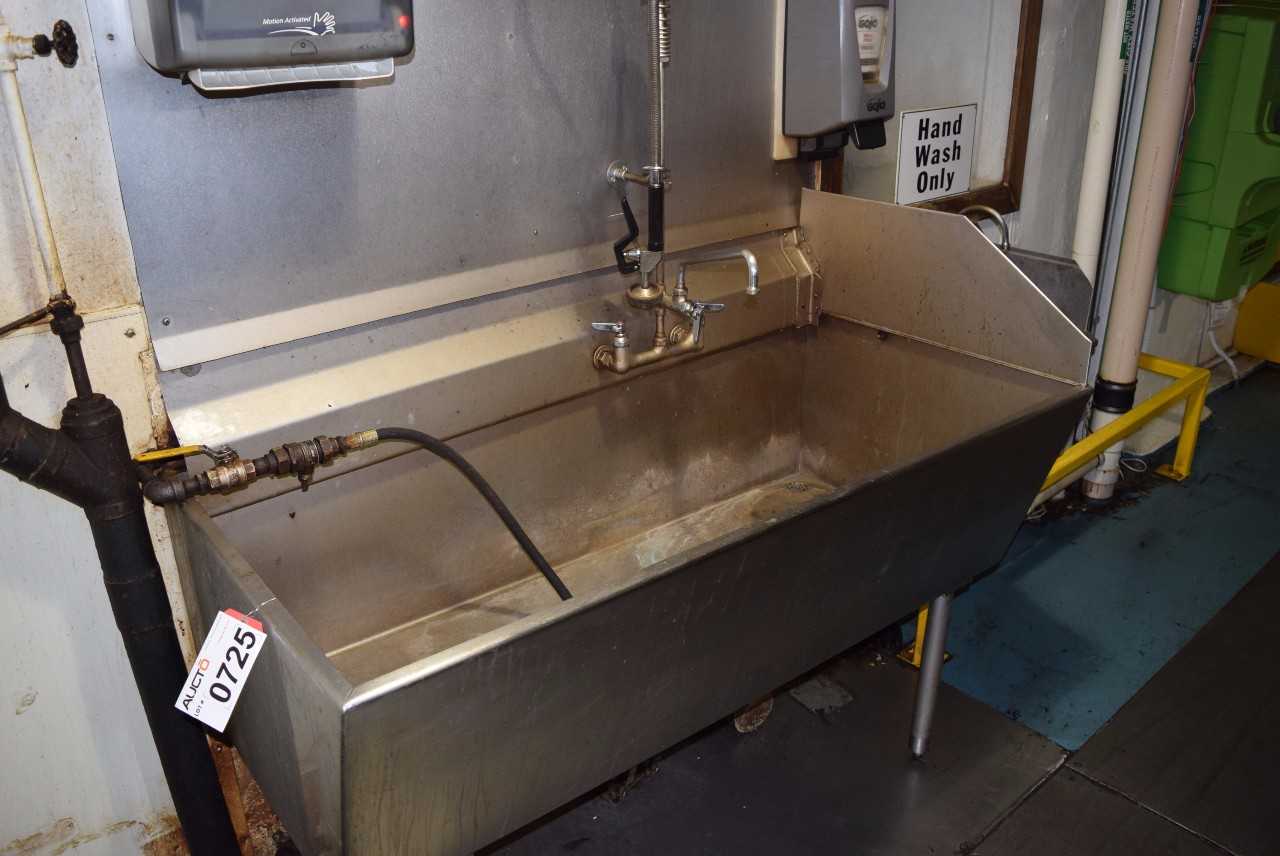 STAINLESS WASH BIN ~5 X 3' - MISCELLANEOUS