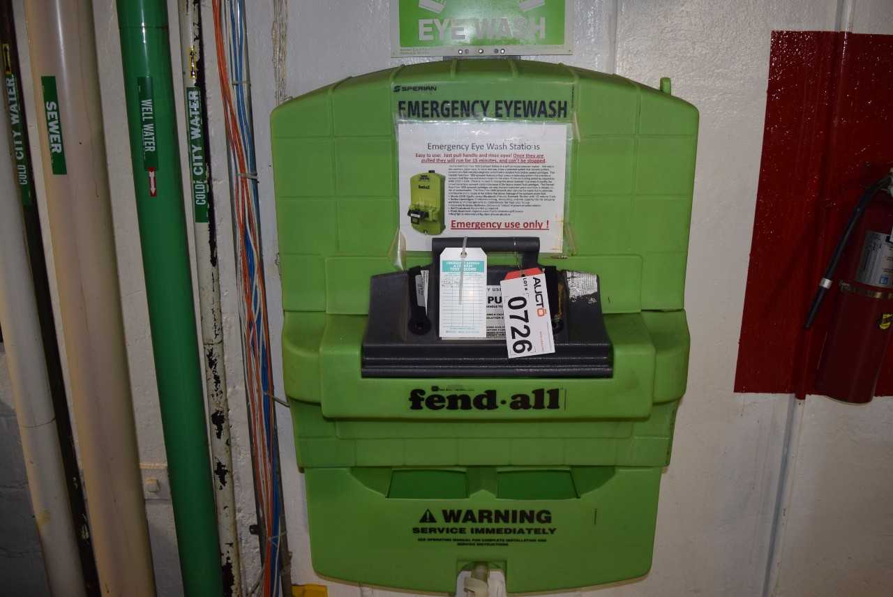 SPERIAN EMERGENCY EYEWASH STATION FENDALL PURE FLOW 1000 - MISCELLANEOUS