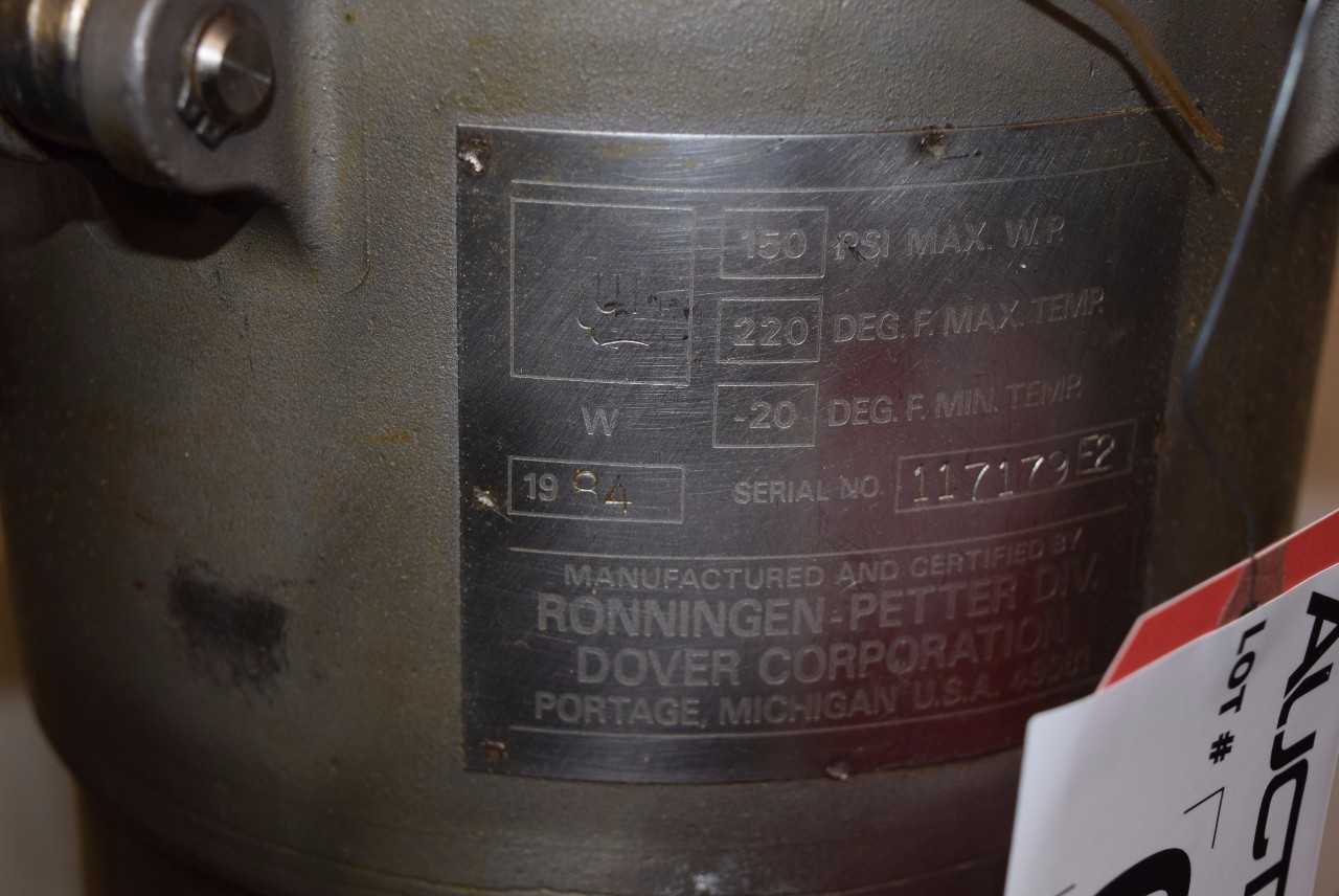 RONNINGEN PETTER WATER FILTER ASSEMBLY SE SERIES FABRI-BASKET FILTER - MISCELLANEOUS