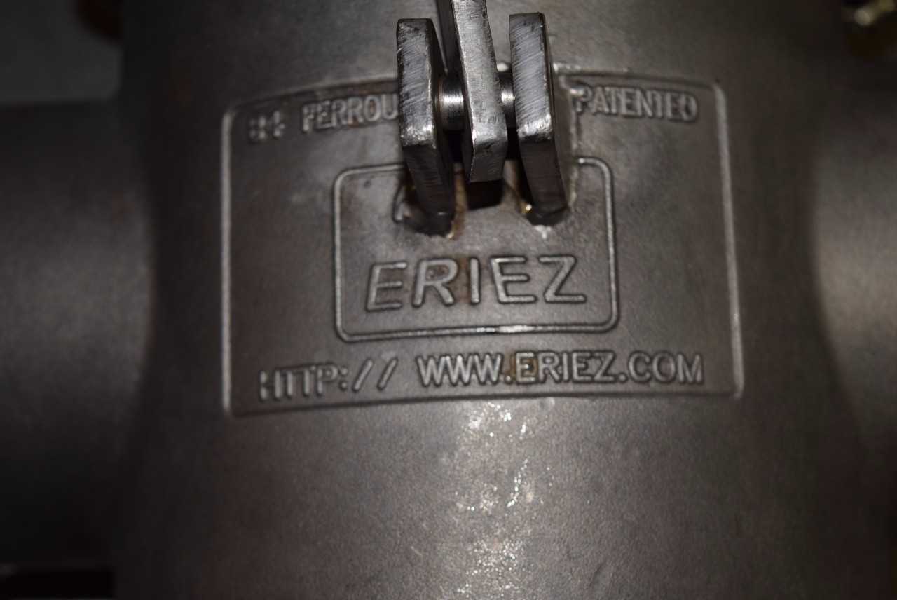 LOT OF 3 ERIEZ MAGNETICS B4 STAINLESS MAGNETS, 1 IS JUST THE HOUSING - MISCELLANEOUS