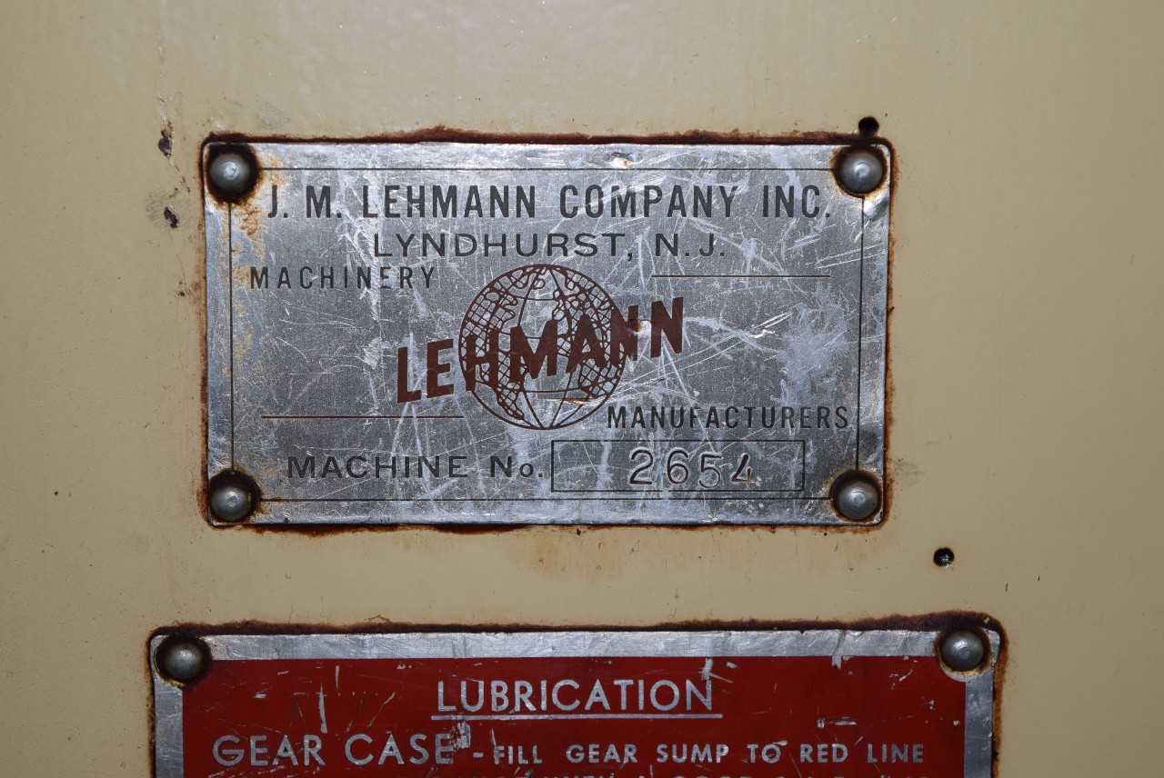 LEHMANN 5 ROLL REFINER NUMBER 5 - MISCELLANEOUS