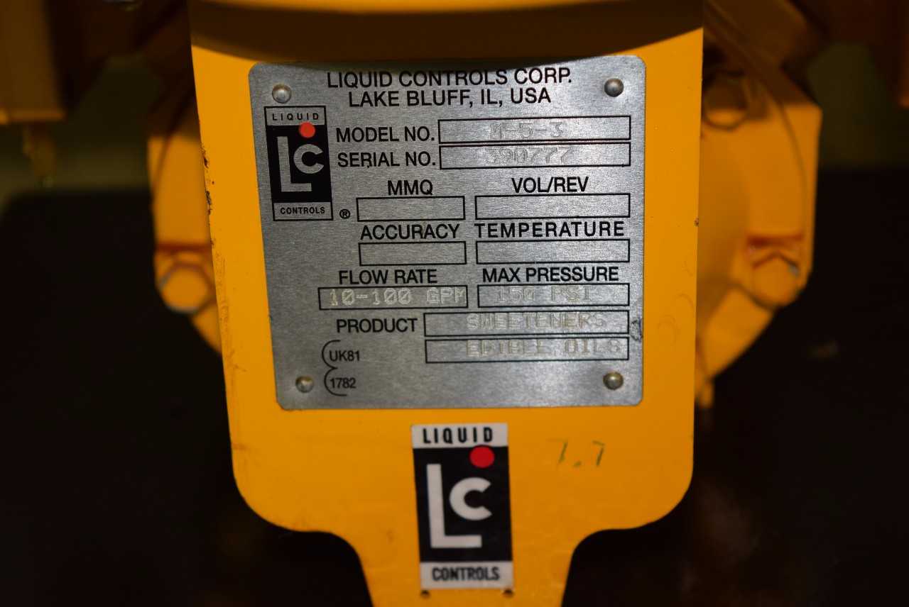 LCC M-5-3 METERING VALVE - MISCELLANEOUS