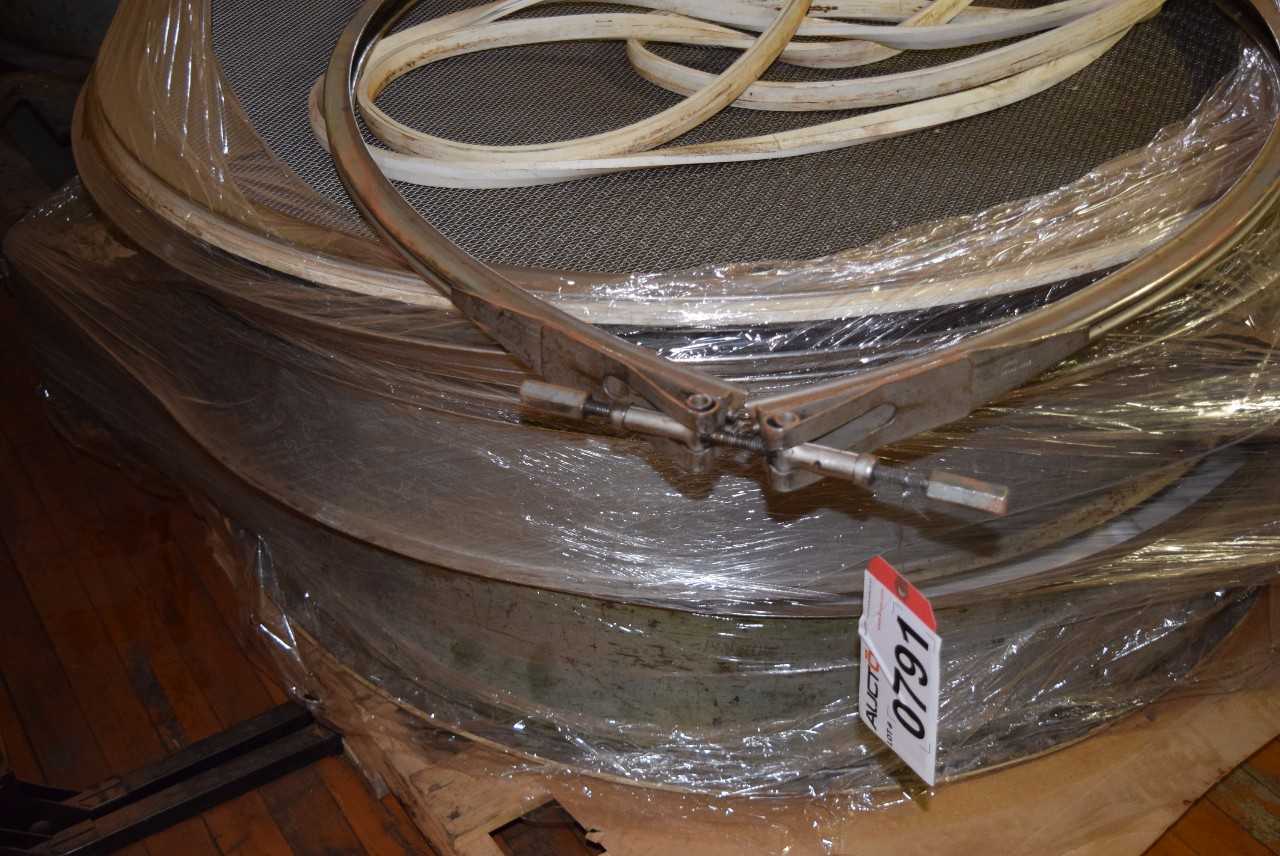 LOT OF SWECO 48" SCREENS AND SPARE PARTS - MISCELLANEOUS