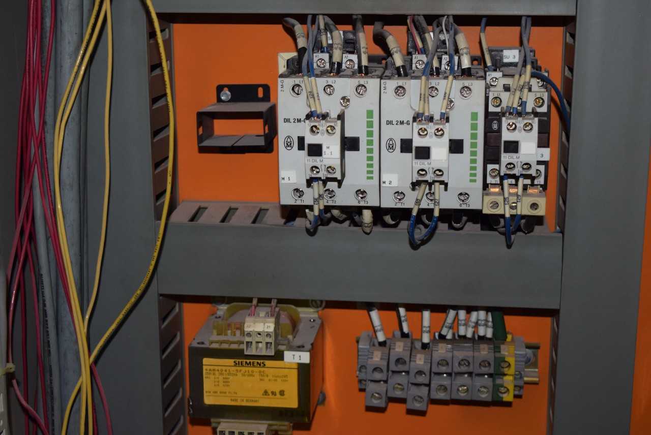 CONTROL CABINET WITH SLC 500 PLCS, MOTOR STARTERS, BREAKERS AND RELAYS - MISCELLANEOUS