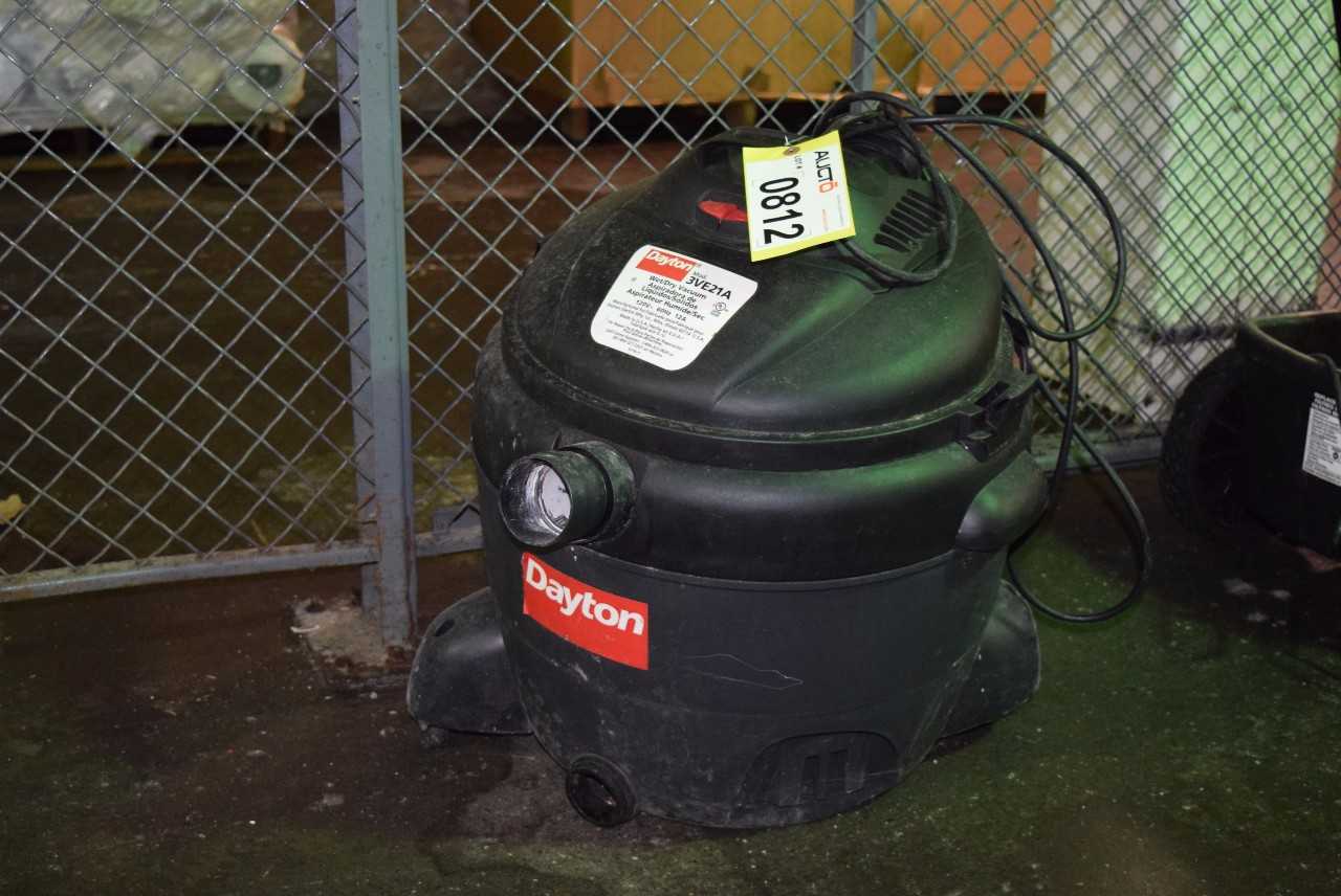 DAYTON 3VE21A WET/DRY VACUUM CLEANER - MISCELLANEOUS
