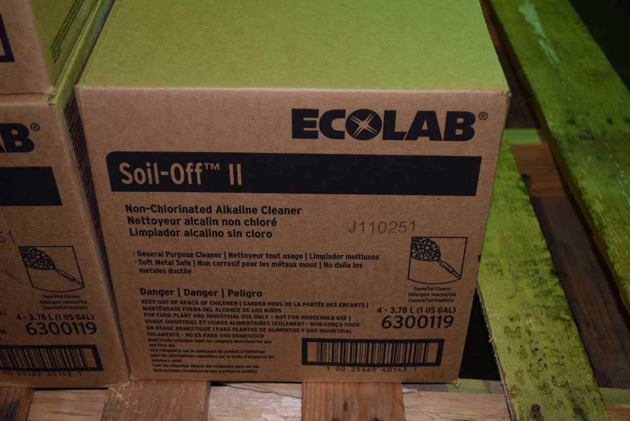 1 PALLET OF ECOLAB NON-CHLORINATED ALKALINE CLEANER - MISCELLANEOUS