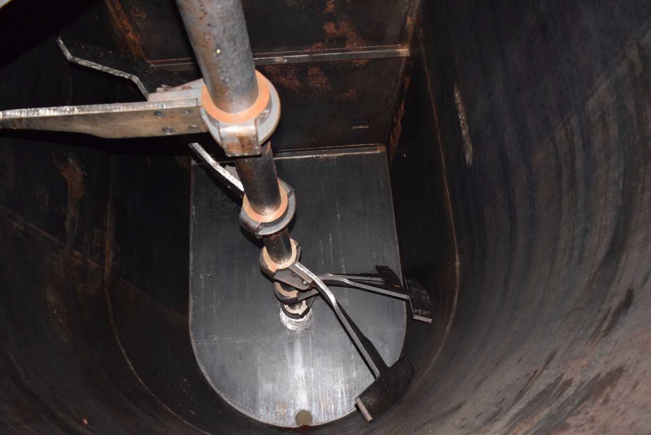 MCCARTER BOTTOM JACKETED STEEL TANK 65 WITH SIDE SCRAPE AGITATOR - MISCELLANEOUS