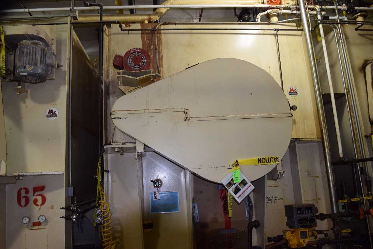 MCCARTER BOTTOM JACKETED STEEL TANK 64 WITH SIDE SCRAPE AGITATOR - MISCELLANEOUS