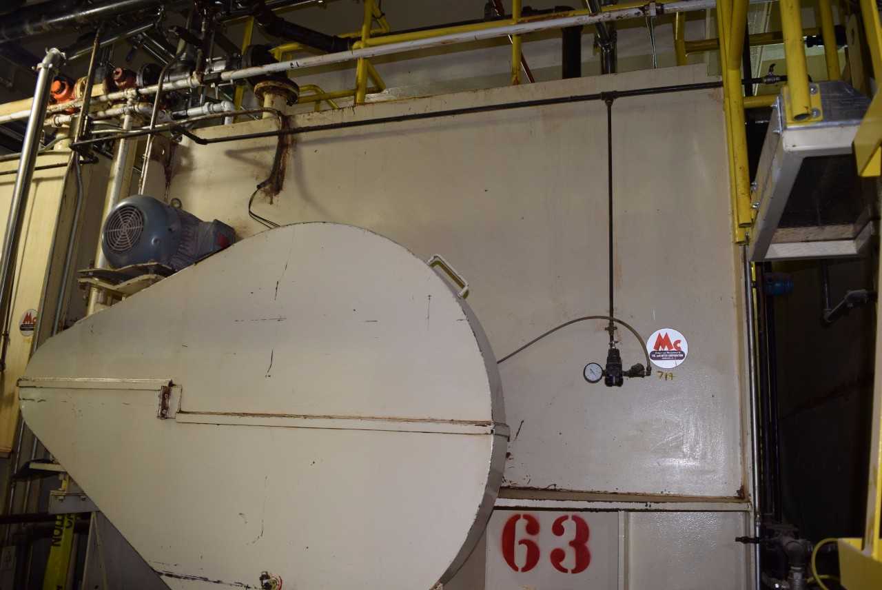 MCCARTER BOTTOM JACKETED STEEL TANK 63 WITH SIDE SCRAPE AGITATOR - MISCELLANEOUS