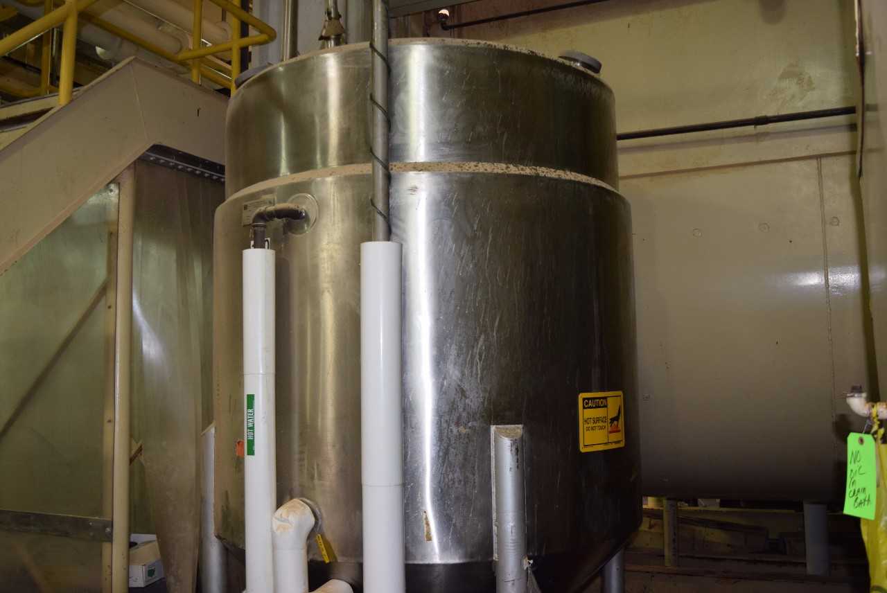 LEE METAL STAINLESS JACKETED TANK 129 ~6 X 8' - MISCELLANEOUS