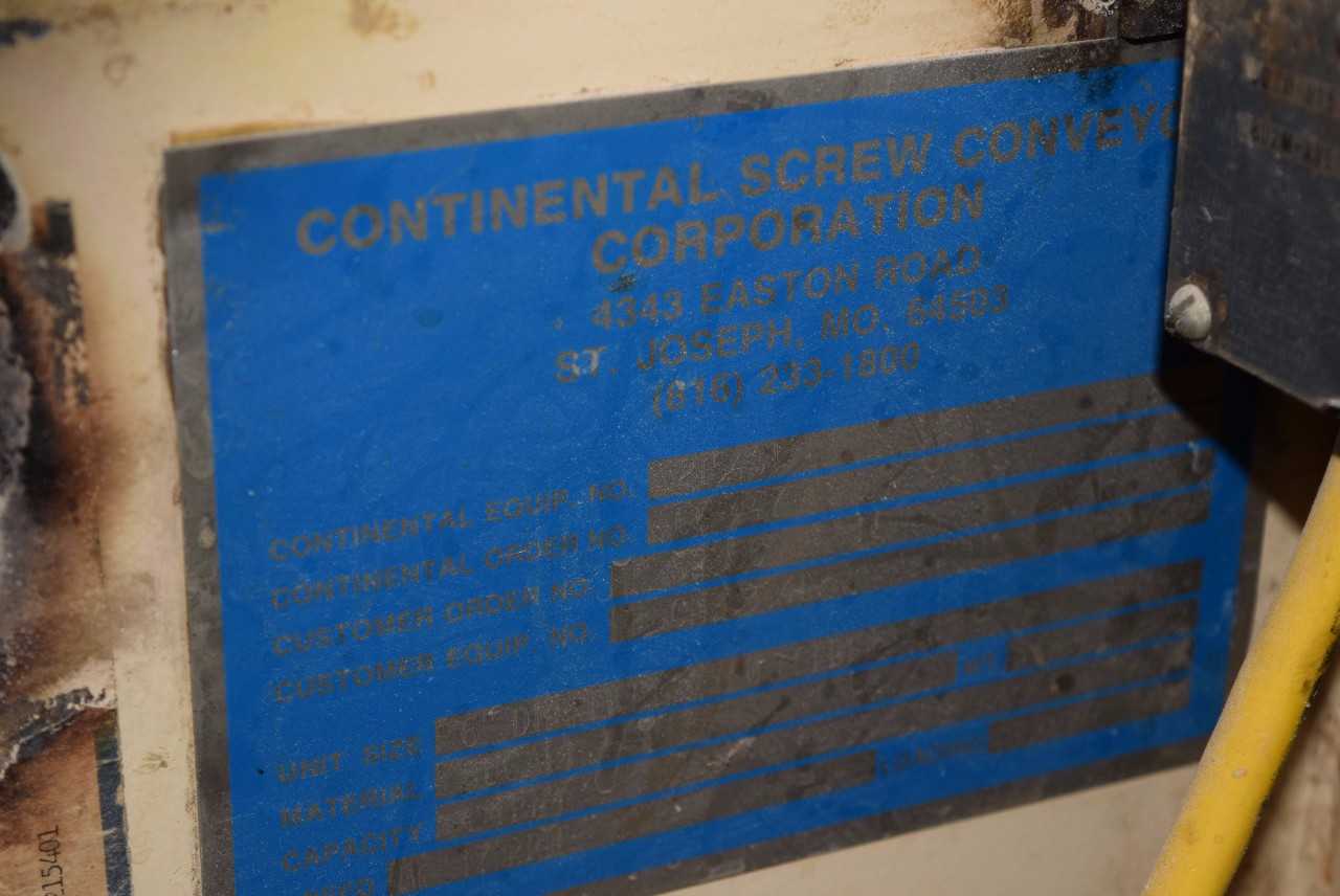 CONTINENTAL DOUBLE STAINLESS SCREW CONVEYORS - MISCELLANEOUS