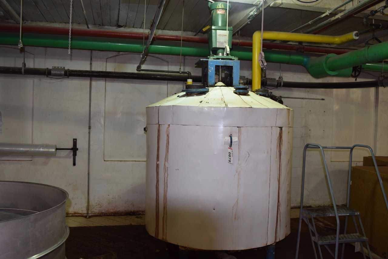 PFAUDLER INSULATED TANK 1 WITH LIGHTNIN NLDG-300 MIXER - MISCELLANEOUS