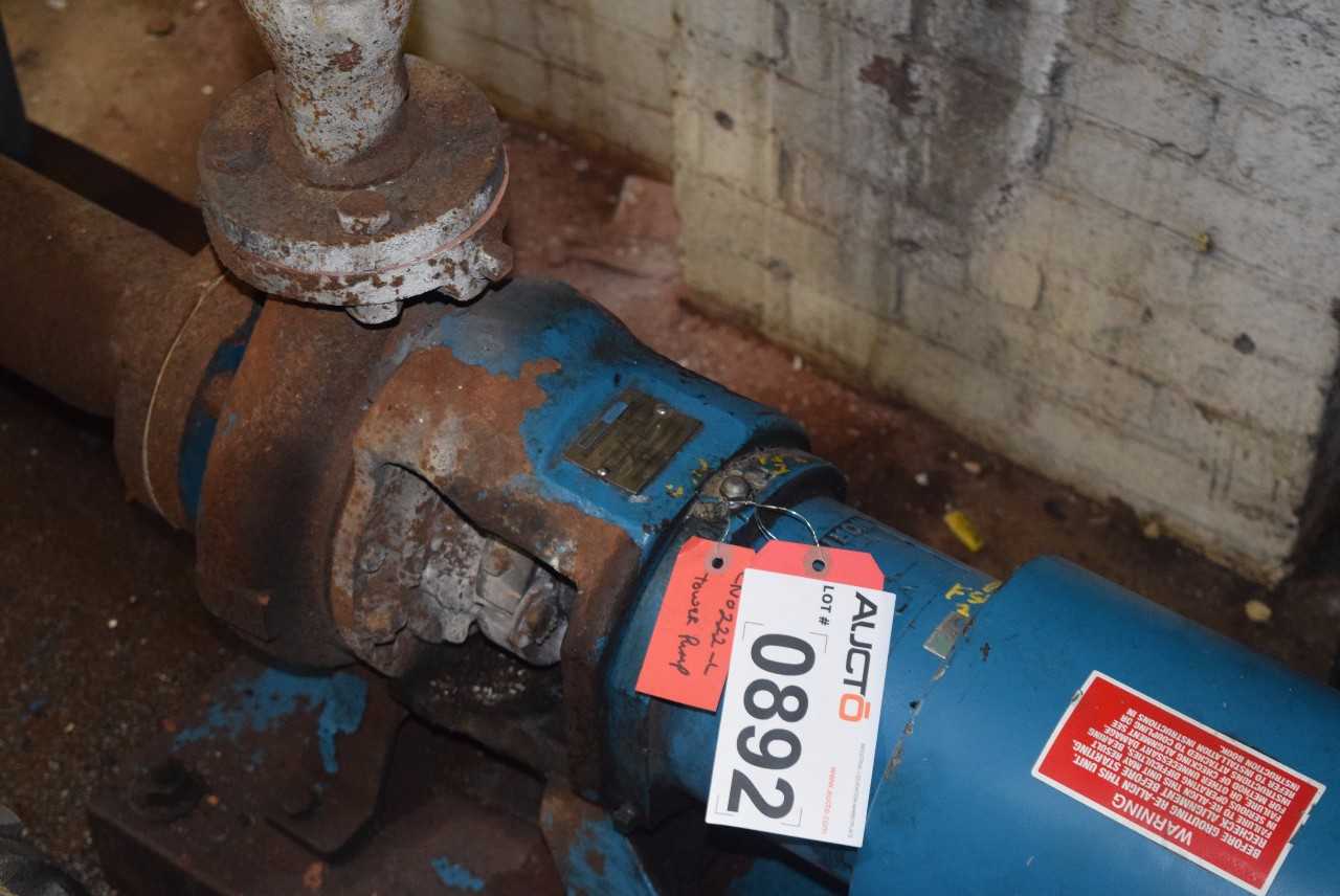 WORTHINGTON D1011 3 X 2 X 6 STEEL CENTRIFUGAL PUMP - MISCELLANEOUS